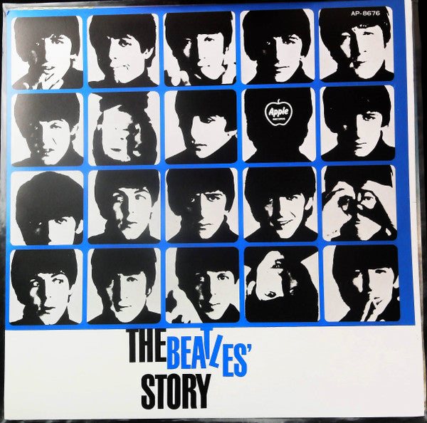 The Beatles - The Beatles' Story = ビートルズ物語 (2xLP, Comp, RE + Box)