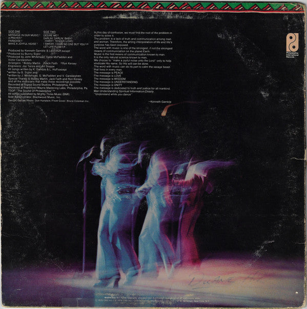 The O'Jays - Message In The Music (LP, Album, Ter)