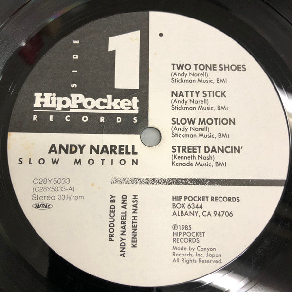 Andy Narell - Slow Motion (LP, Album, RP)