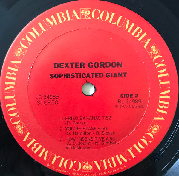 Dexter Gordon - Sophisticated Giant (LP, Album, Ter)