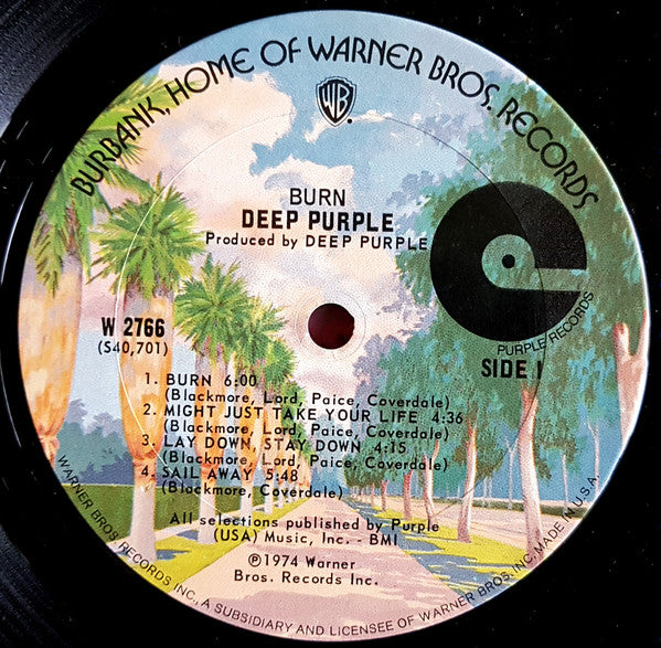 Deep Purple - Burn (LP, Album)