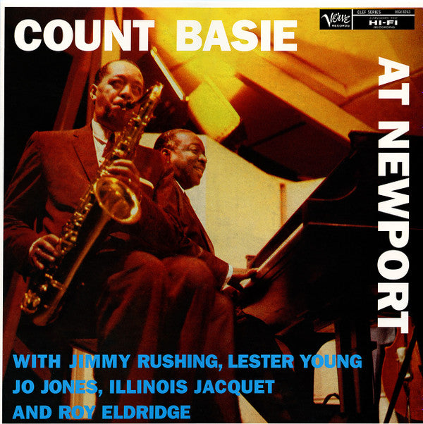 Count Basie - Count Basie At Newport (LP, Album, Mono, RE)