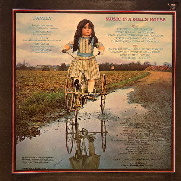 Family (6) - Music In A Doll's House (LP, Album, RE)