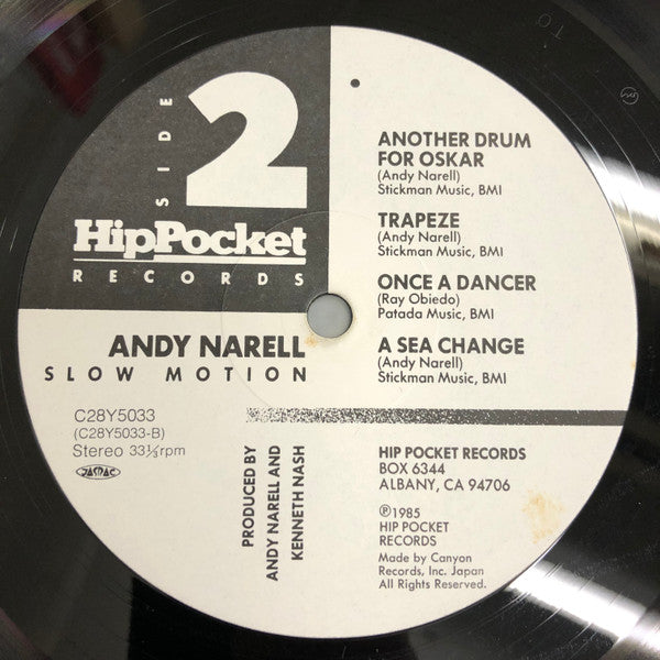 Andy Narell - Slow Motion (LP, Album, RP)