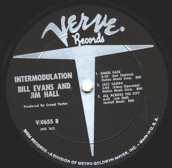 Bill Evans / Jim Hall - Intermodulation (LP, Album, Mono)