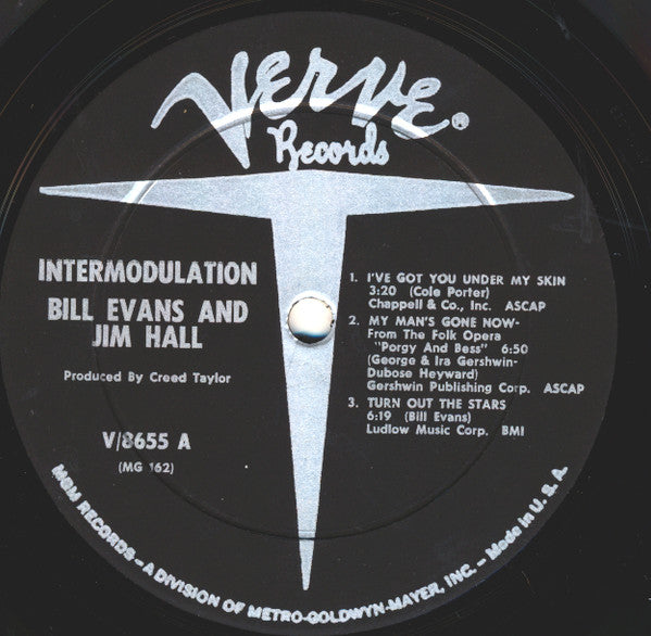 Bill Evans / Jim Hall - Intermodulation (LP, Album, Mono)