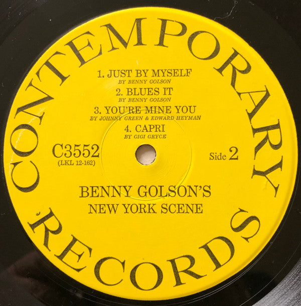 Benny Golson - Benny Golson's New York Scene (LP, Mono, RE, RP, Mon)