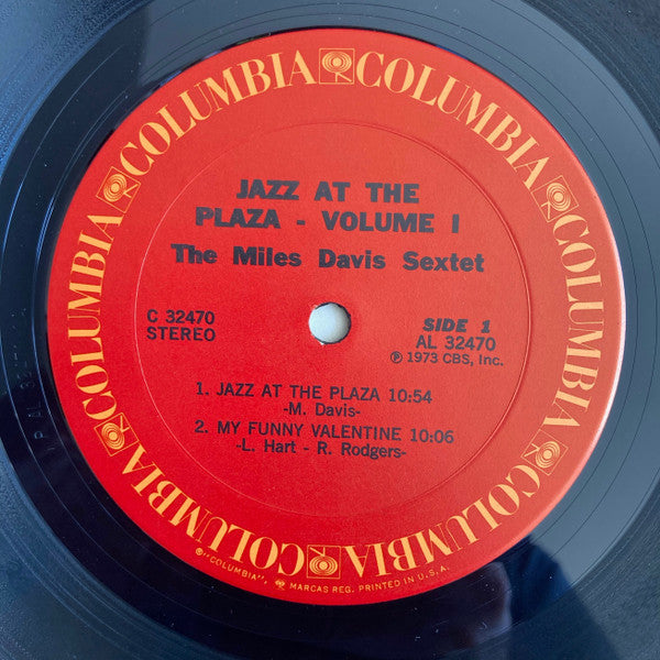 The Miles Davis Sextet - Jazz At The Plaza Vol. 1 (LP, Pit)
