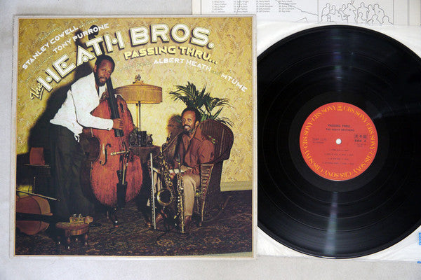 The Heath Bros.* - Passing Thru... (LP, Album)