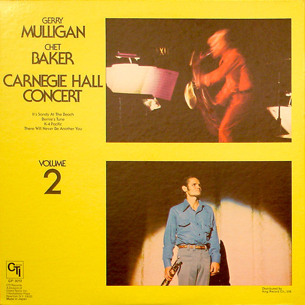 Gerry Mulligan - Carnegie Hall Concert - Volume 2(LP, Album)