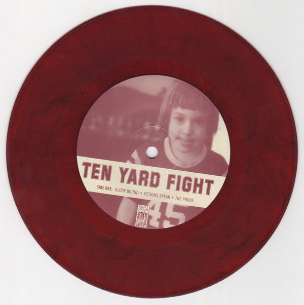 Ten Yard Fight - The Only Way (7"", Red)