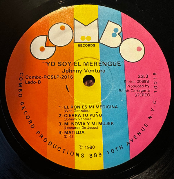 Johnny Ventura - Yo Soy El Merengue (LP, Album)