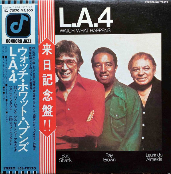L.A.4* - Watch What Happens (LP, Album)