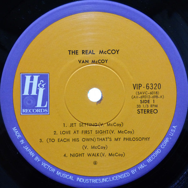 Van McCoy = ヴァン・マッコイ* - The Real McCoy = リアル・マッコイ (LP, Album)