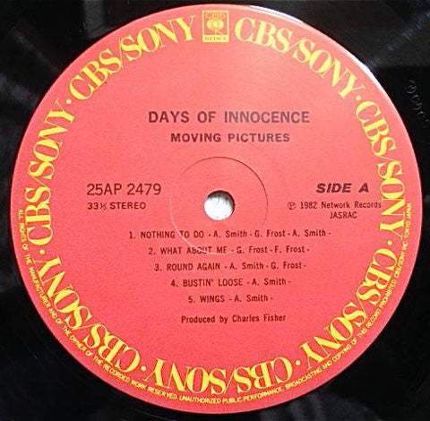 Moving Pictures (2) - Days Of Innocence (LP, Album)