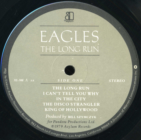 Eagles - The Long Run (LP, Album, AR)