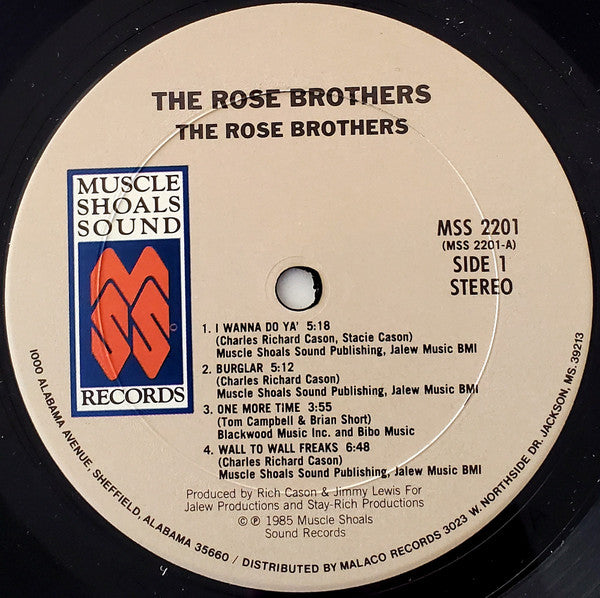 The Rose Brothers - The Rose Brothers (LP, Album)