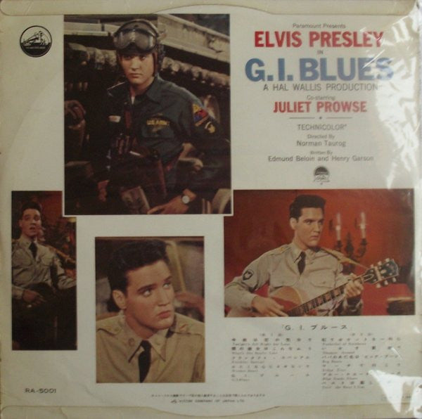 Elvis Presley - G. I. Blues (LP, Album, Mono)