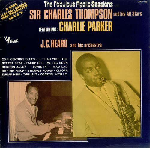 Sir Charles And His All Stars - The Fabulous Apollo Sessions(LP)