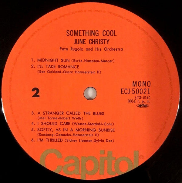 June Christy - Something Cool (LP, Album, Mono, RE, OBI)