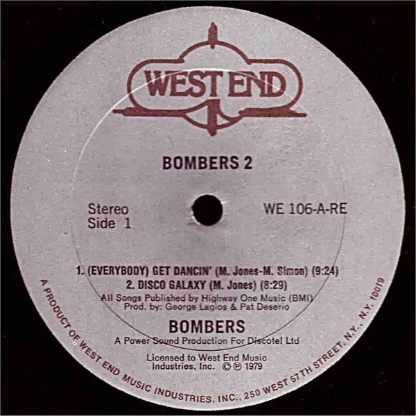 Bombers - Bombers 2 (LP, Album)