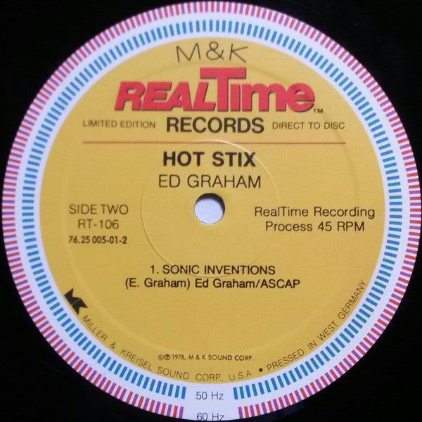 Ed Graham (2) - Hot Stix (12"", Album, Ltd, Yel)