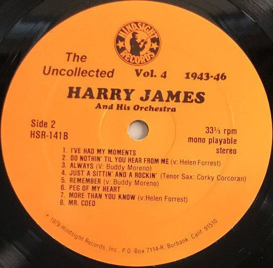 Harry James And His Orchestra - The Uncollected, 1943-46 Volume 4(L...