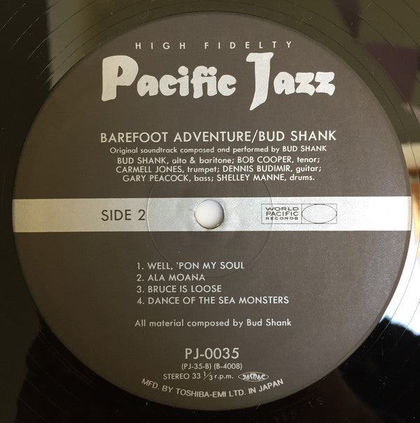 Bud Shank - Barefoot Adventure (LP, Album)