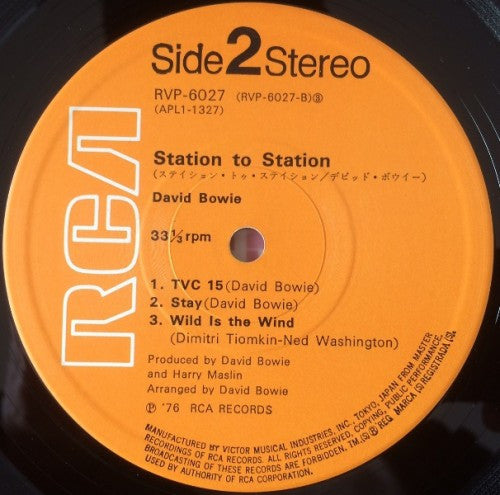 David Bowie - Station To Station (LP, Album, RE)