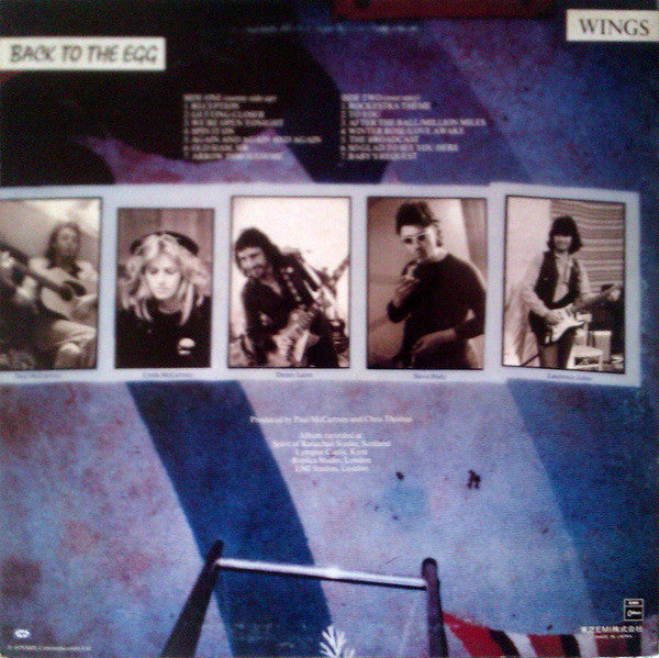 Wings (2) - Back To The Egg (LP, Album)