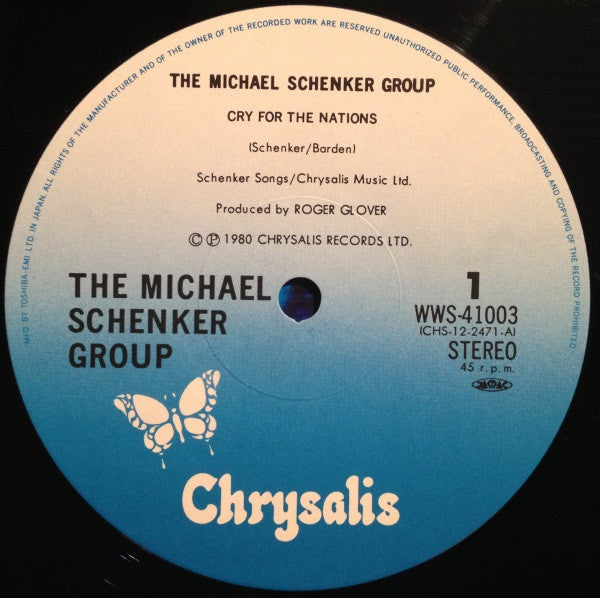 The Michael Schenker Group - Cry For The Nations (12"")