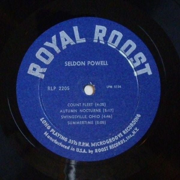 Seldon Powell - Seldon Powell Plays (LP, Album, Mono, Dee)