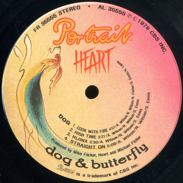 Heart - Dog & Butterfly (LP, Album, San)