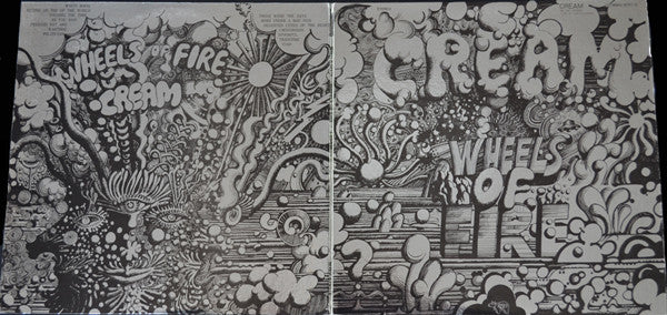 Cream (2) - Wheels Of Fire (2xLP, Album, RE)