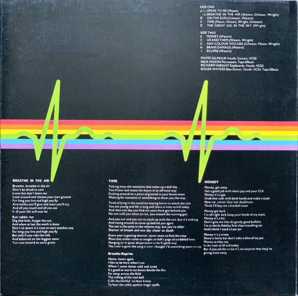 Pink Floyd - The Dark Side Of The Moon = 狂気(LP, Album, RP, Gat)