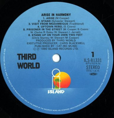 Third World - Arise In Harmony (LP, Album)