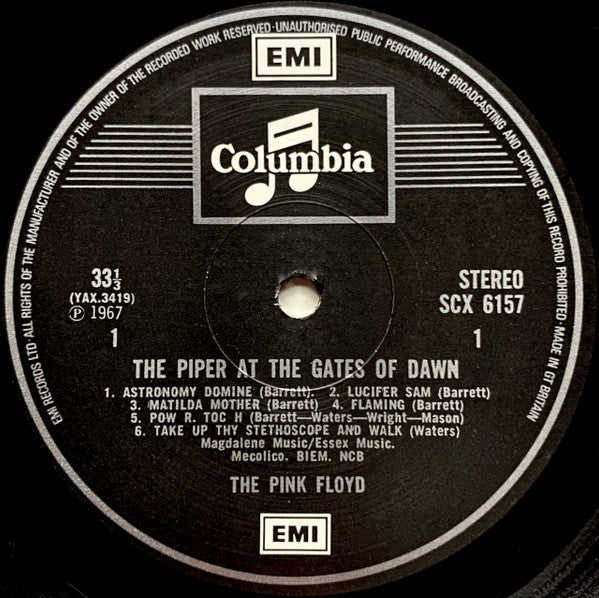 Pink Floyd - The Piper At The Gates Of Dawn (LP, Album, RE)