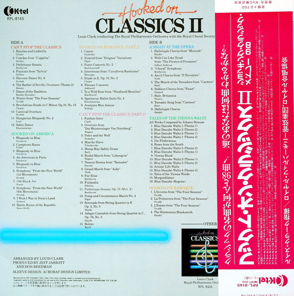 Louis Clark - (Can't Stop The Classics) Hooked On Classics II(LP, A...