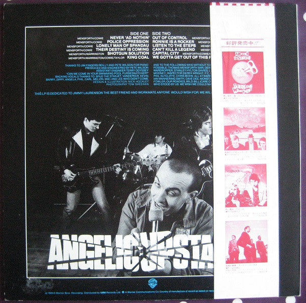 Angelic Upstarts - We Gotta Get Out Of This Place (LP, Album, Promo)