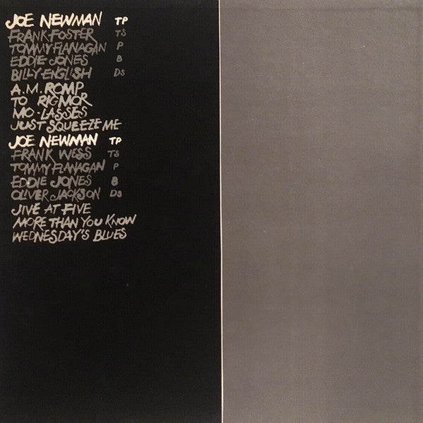 Joe Newman - Relaxin' With Basie-Ites (LP, Comp, Promo)
