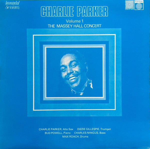 Charlie Parker - Volume 1 The Massey Hall Concert (LP, Album, RE)