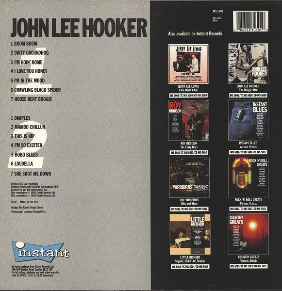 John Lee Hooker - The Boogie Man (LP, Comp)