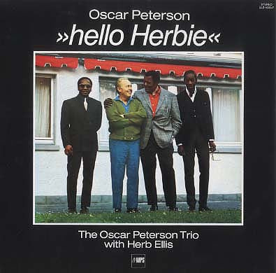 The Oscar Peterson Trio With Herb Ellis - Hello Herbie (LP, RE)