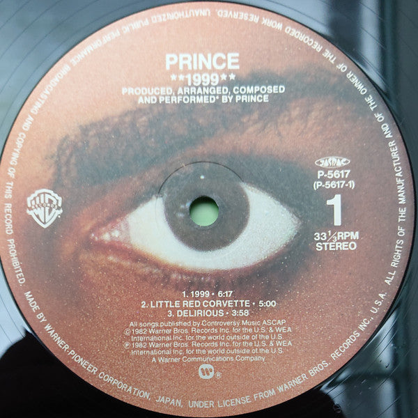 Prince - 1999 (2xLP, Album)