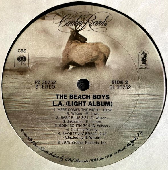 The Beach Boys - L.A. (Light Album) (LP, Album, RE, Pit)