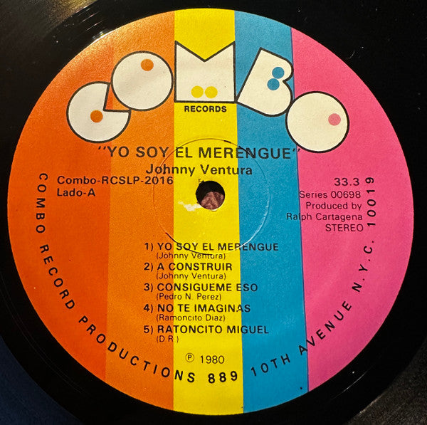 Johnny Ventura - Yo Soy El Merengue (LP, Album)