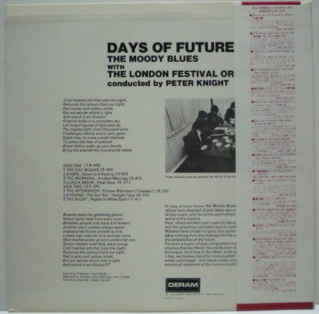 The Moody Blues - Days Of Future Passed (LP, Album, RE)