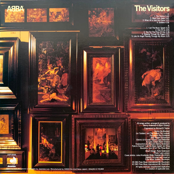 ABBA = アバ* - The Visitors = ザ・ビジターズ (LP, Album)