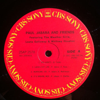 Paul Jabara - Paul Jabara And Friends(LP, Album)