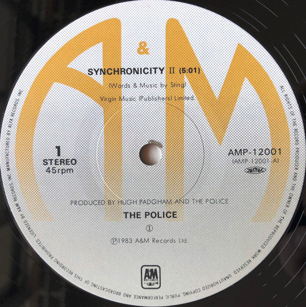 The Police - Synchronicity II (12"")